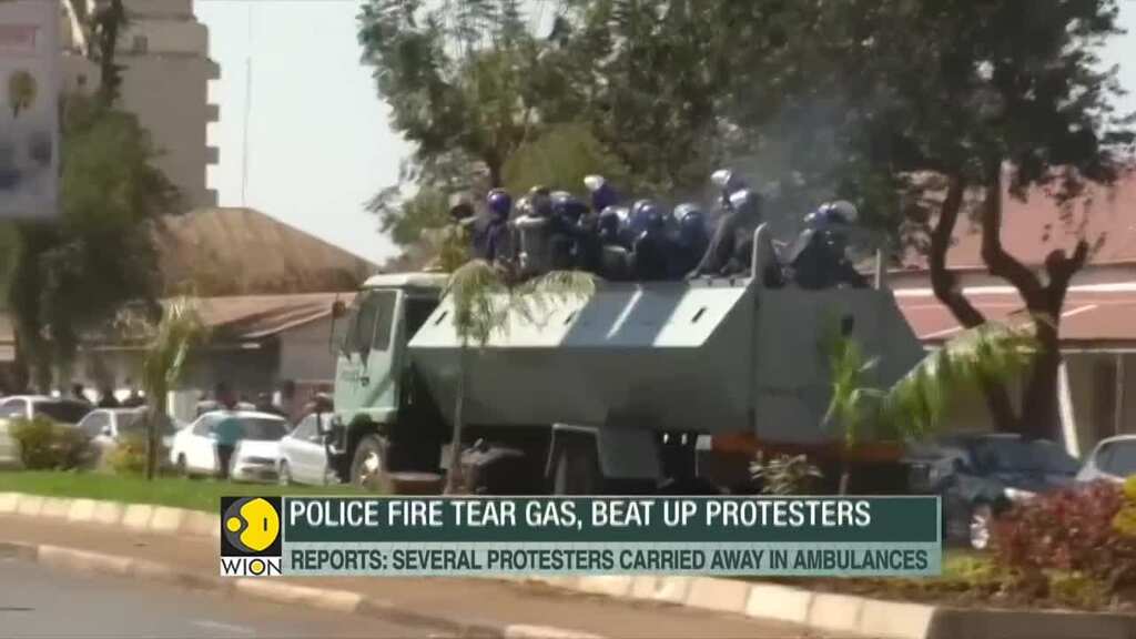 WION Fineprint: Zimbabwe police fire tear gas, beat up protesters