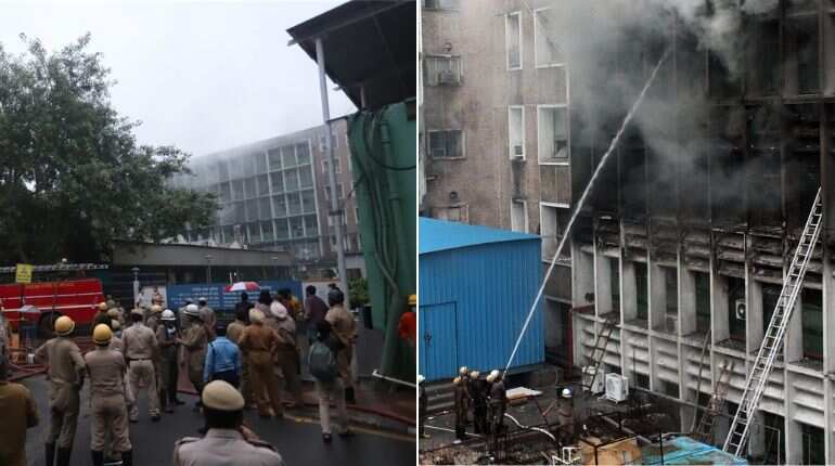 Delhi: FIR registered against unknown people in AIIMS fire incident