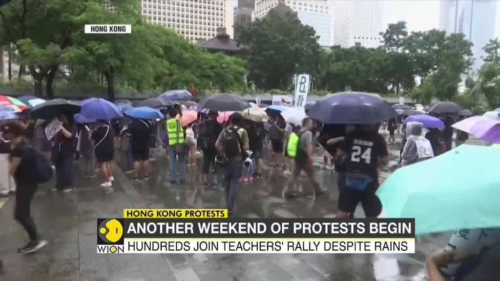 Another protest week begin, Hong Kong braces for mass anti-government rally
