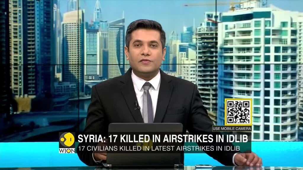 Air strikes target Syria's Idlib province - social media