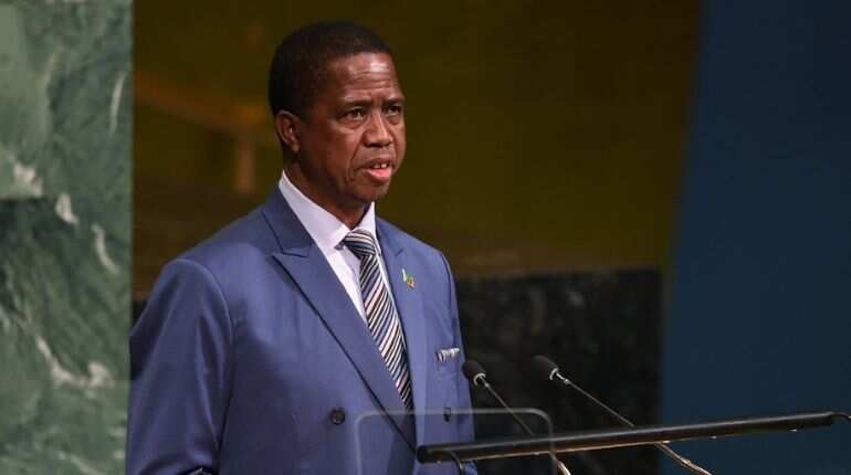 Zambia President Edgar Chagwa Lungu to visit India on August 20 Zambia President Edgar Chagwa Lungu to visit India on August 20
