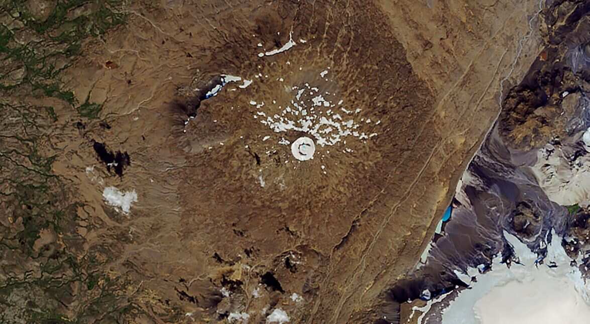 The lost glacier