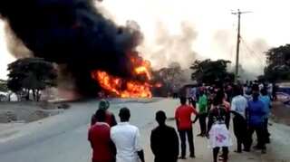 At least 19 killed in Uganda fuel truck blast: Police