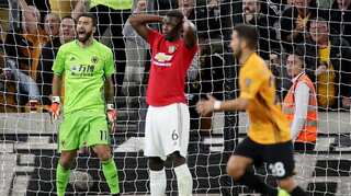 Manchester United held at Wolves after Neves strike, Pogba penalty miss