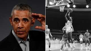 Former US president Barack Obama's basketball jersey sells for $120,000