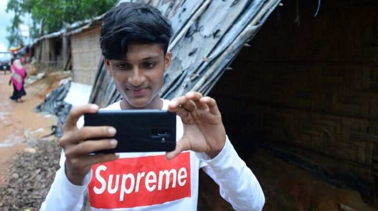 'I'm here 24/7': Rohingya youths share their stories on social media