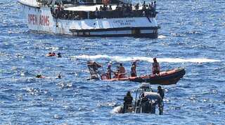 Charity ship seeks port for 356 rescued migrants in the Mediterranean