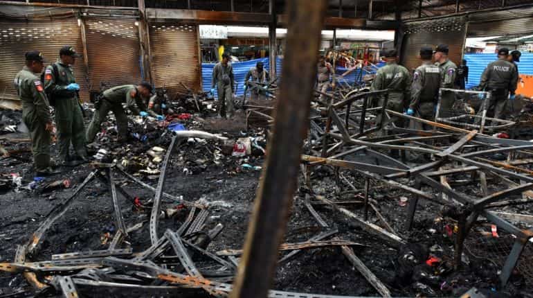 Thailand police seek three more suspects in Bangkok blasts Thailand police seek three more suspects in Bangkok blasts
