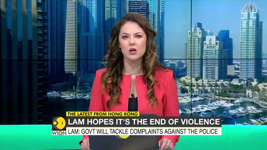 Hong Kong Protests: City's chief executive offers talks with peaceful protesters