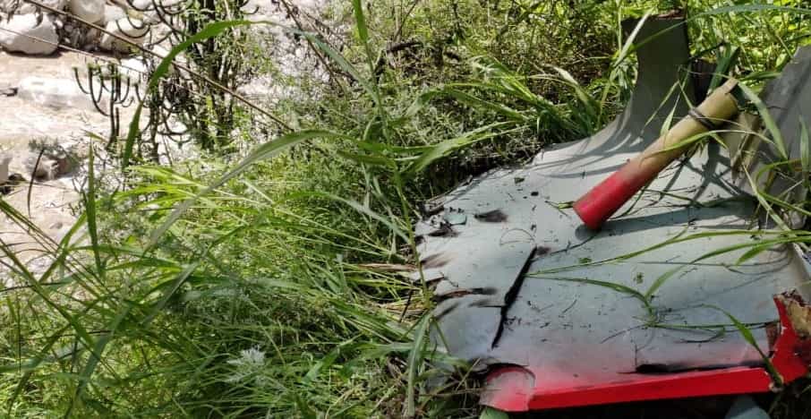 Uttarakhand floods: Three killed as helicopter carrying relief material crashes in Uttarkashi Uttarakhand floods: Three killed as helicopter carrying relief material crashes in Uttarkashi
