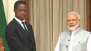 India and Zambia exchange six MoUs as President Edgar Chagwa Lungu visits India