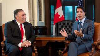 Focused on getting two Canadians released from China: Pompeo to Trudeau