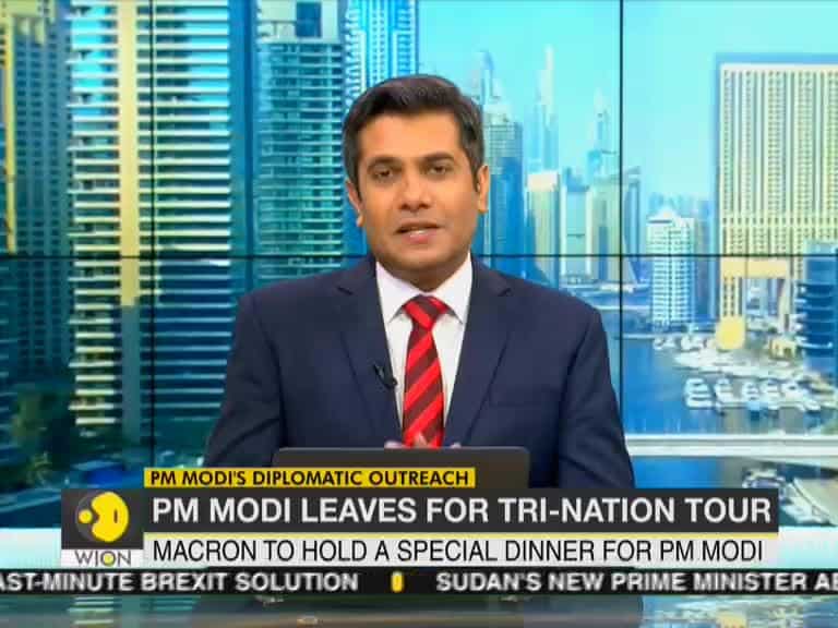 PM Modi leaves for France as part of tri-nation tour