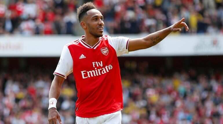 Arsenal trio can match Liverpool's front three: Aubameyang