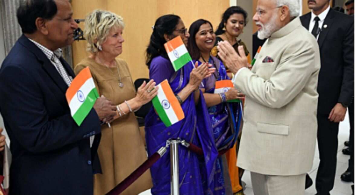 Interacting with the Indian diaspora