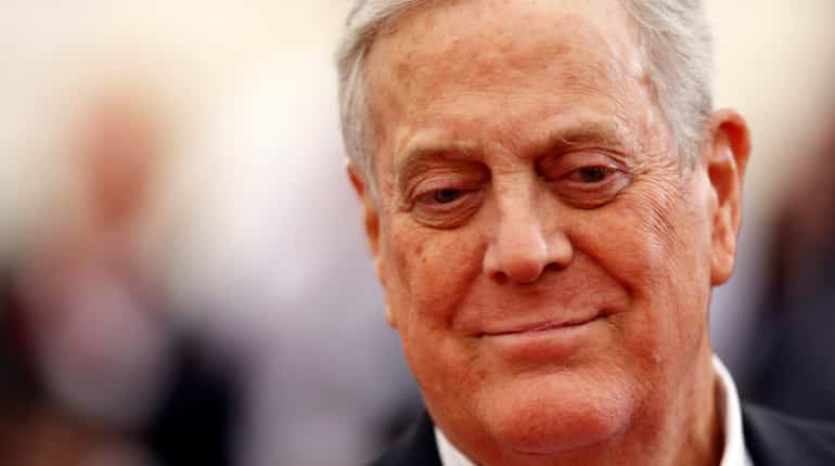 Billionaire industrialist David Koch dies at age 79