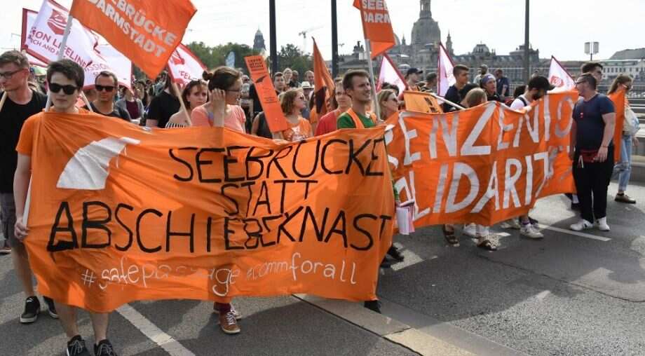 Thousands march against racism in Dresden ahead of key state polls Thousands march against racism in Dresden ahead of key state polls