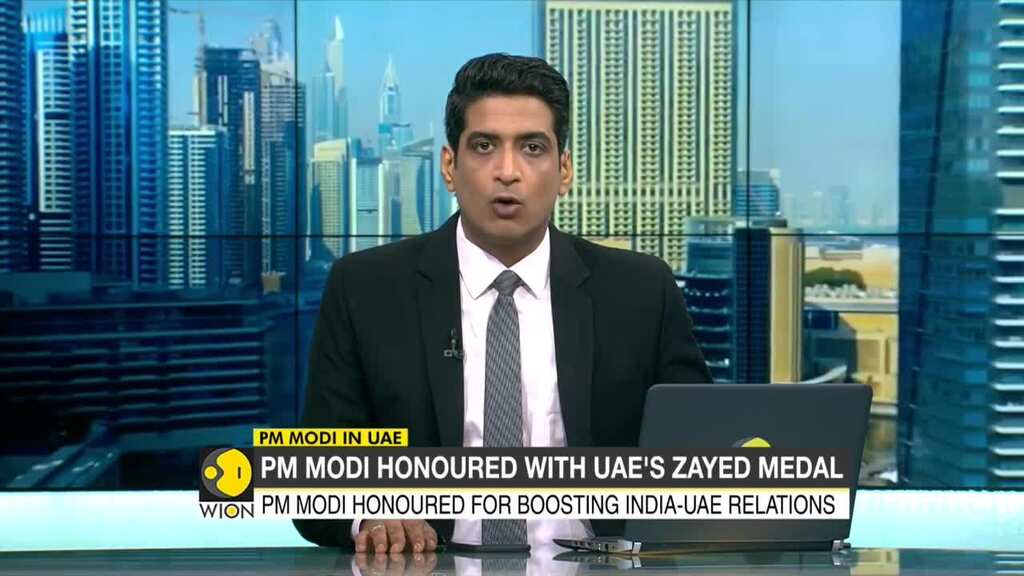 Brahma Chellaney, Strategic affairs expert on UAE's Zayed Medal to PM Modi