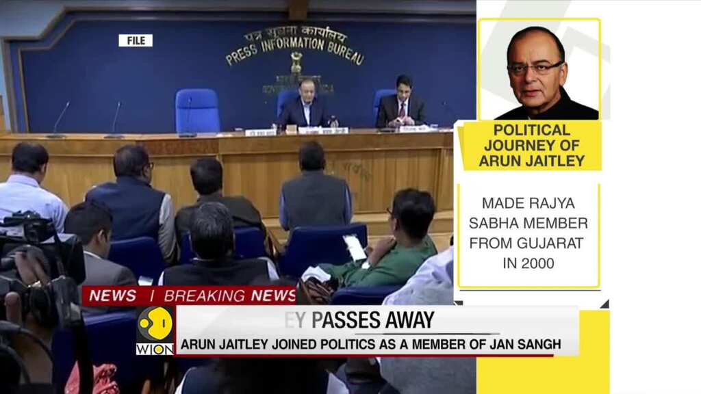 Jaitley's body to be kept at BJP HQ on Sunday, last rites at Nigambodh Ghat