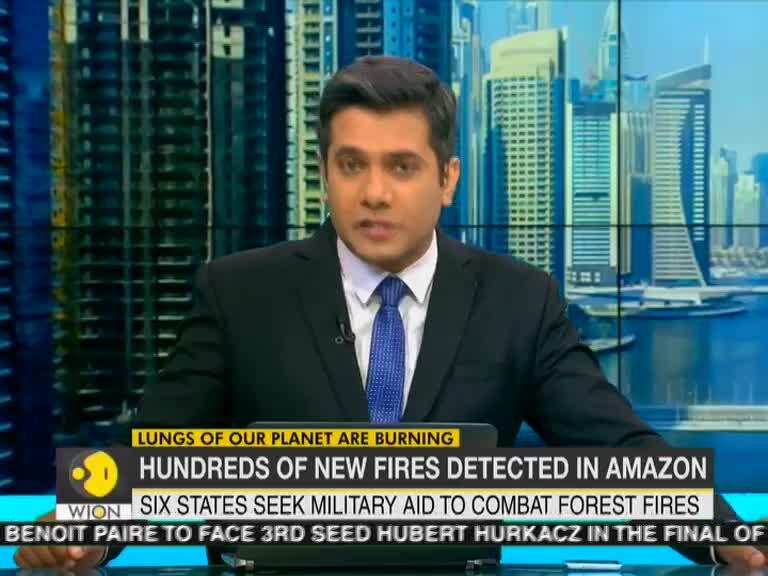 Brazil: 44,000 troops deployed to combat forest fires