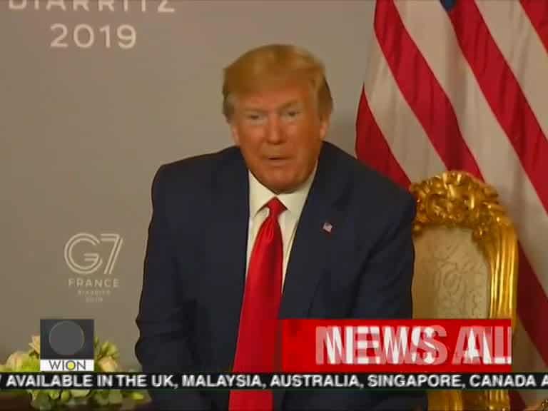 Trump meets Egypt's President on the sidelines of G7 Summit