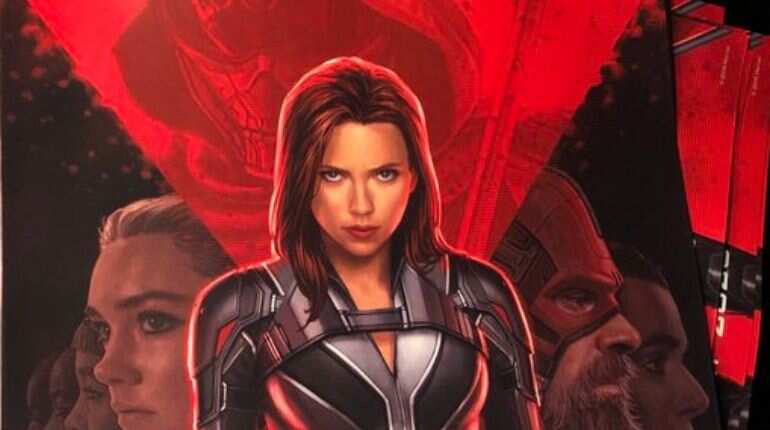 'Black Widow' poster features Natasha Romanoff's new suit, David Harbour as Red Guardian 'Black Widow' poster features Natasha Romanoff's new suit, David Harbour as Red Guardian