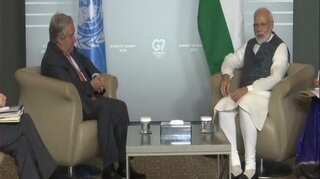 Repealing Article 370 is India's internal matter, PM Modi tells UN Secretary General