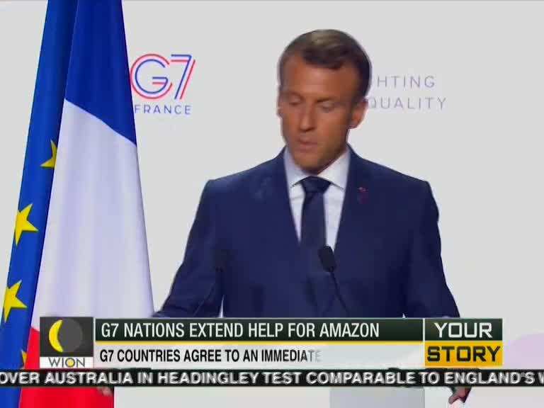 G7 Nations extend help for Amazon
