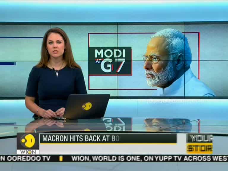 Macron Hits back at Bolsonaro