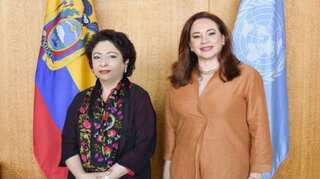 Pakistan envoy to United Nations meets UNGA President, discusses Kashmir issue