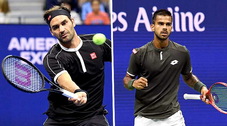 Sumit Nagal shines against Roger Federer at US Open