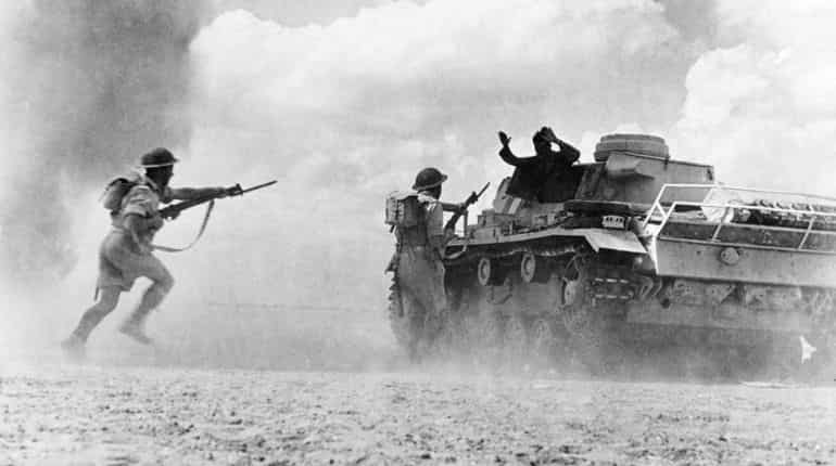 North Africa defeat