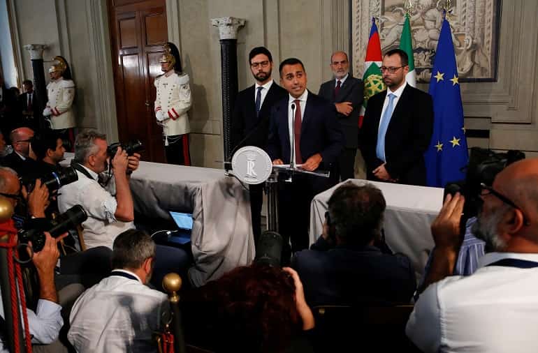 Italy opposition says it is ready for cabinet deal with 5-Star