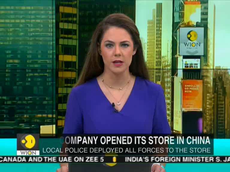 U.S.Company opened its store in China