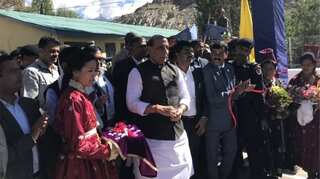 Pakistan has no local standi on Kashmir: Defence minister Rajnath Singh