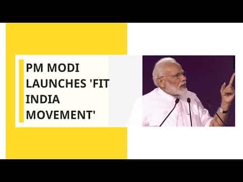 PM Modi addresses the nation during launch of 'Fit India Campaign', inspire to be fit