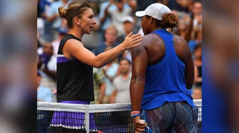 Halep loses to US qualifier Townsend