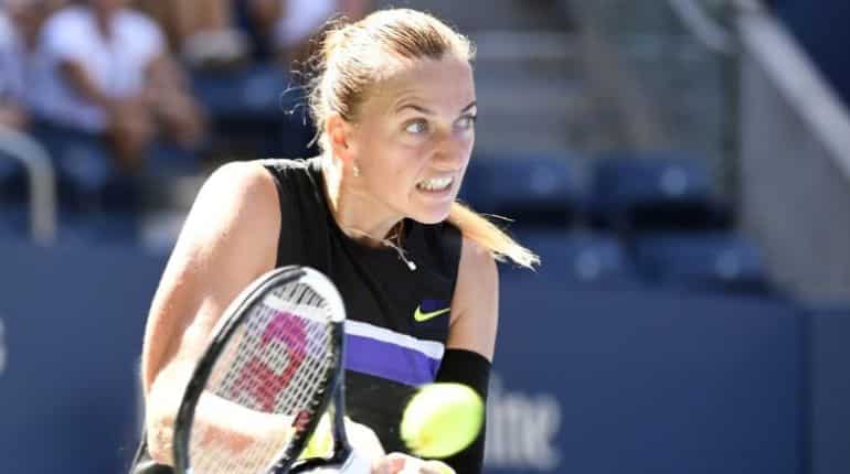 Czech sixth seed Kvitova ousted