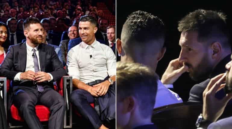Cristiano Ronaldo-Lionel Messi's bromance lights up UEFA awards Cristiano Ronaldo-Lionel Messi's bromance lights up UEFA awards