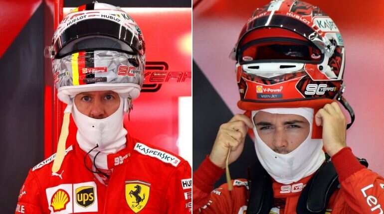 Vettel leads the way as Ferrari dominate opening practice in Belgium