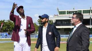 West Indies win toss and opt to bowl in second test against India