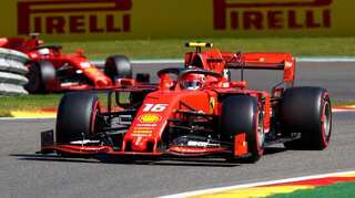 Charles Leclerc completes Ferrari practice sweep, Hamilton crashes