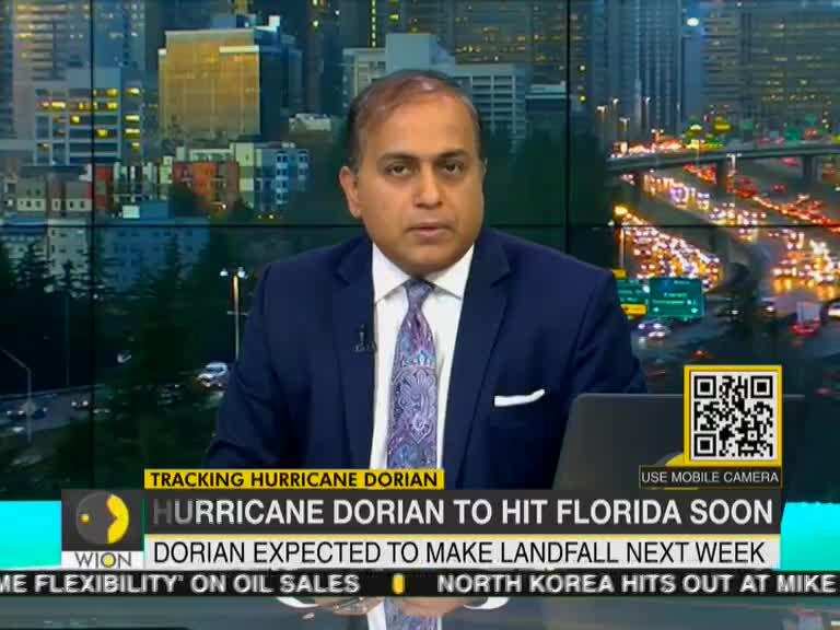 Dorian churns toward Florida as dangerous category 4 hurricane