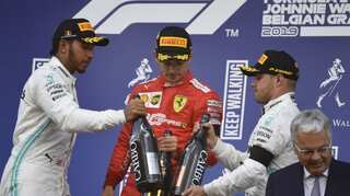 Ferrari's Charles Leclerc wins Belgian GP for first race victory