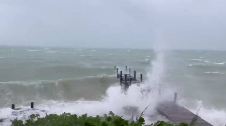 Slow-moving Hurricane Dorian pounds Bahamas, menaces US coast