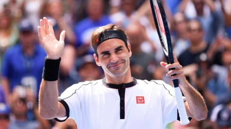 Express Federer drops just four games