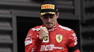 Charles Leclerc destined for greatness, says Lewis Hamilton