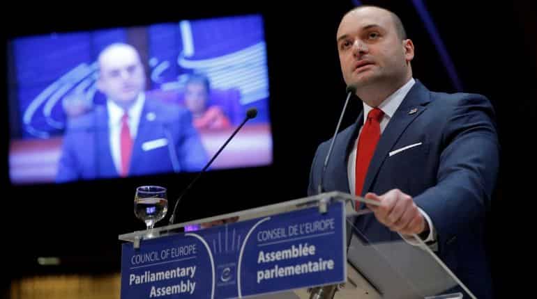Georgian Prime Minister Mamuka Bakhtadze steps down, warns against political divisions Georgian Prime Minister Mamuka Bakhtadze steps down, warns against political divisions