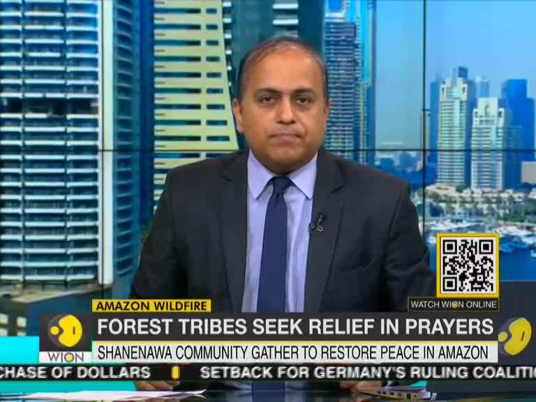 Indigenous tribes pray for peace, harmony after thousands of forest fires
