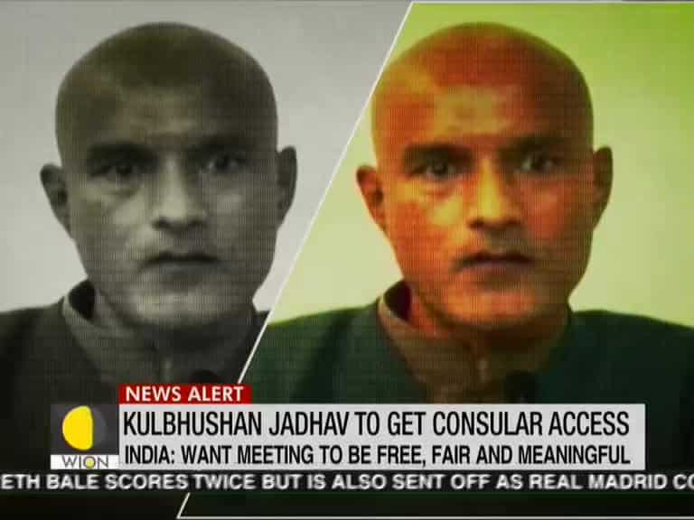 Indian High Commissioner meeting Kulbhushan Jadhav after acceptance of consular access